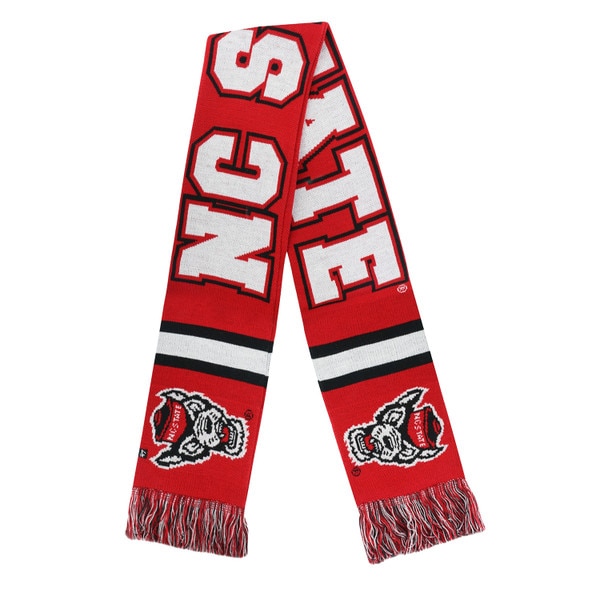 Red/Black/White Breakaway Scarf - N